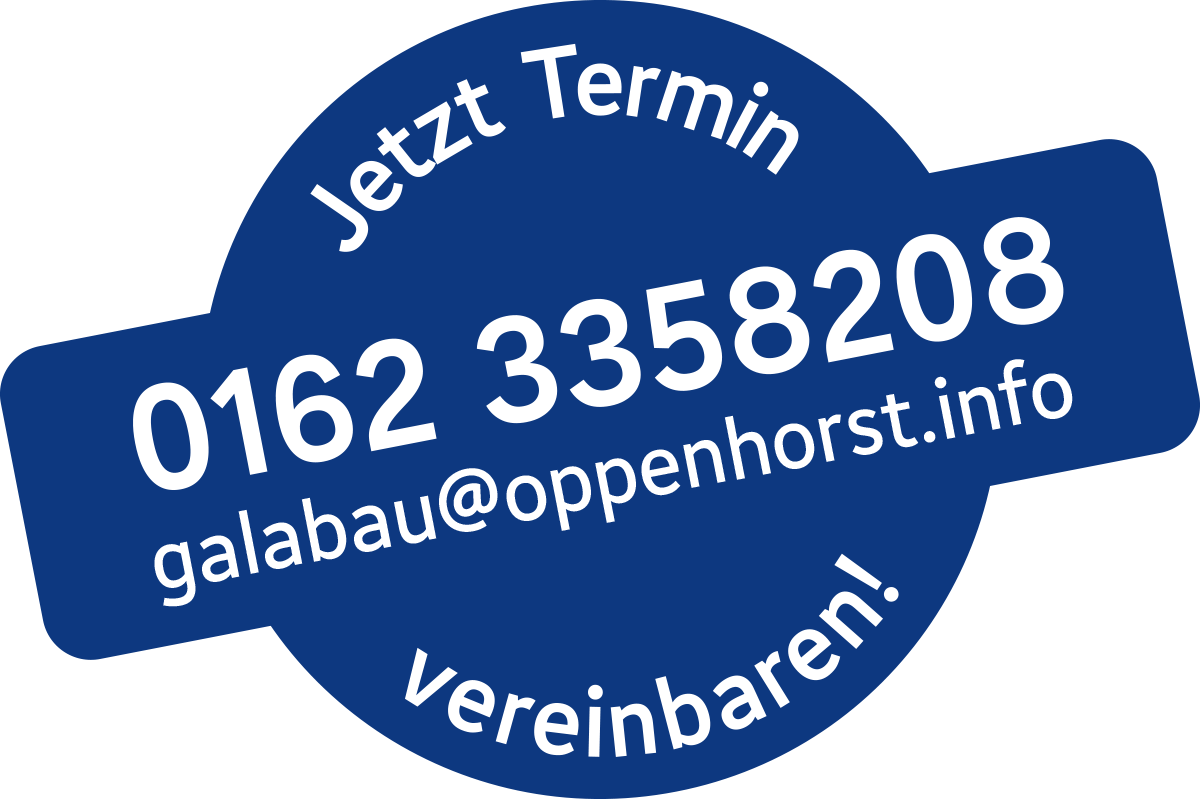 Jetzt einen Termin mit Oppenhorst Landschaftsbau vereinbaren! Jetzt einen Termin mit Oppenhorst Landschaftsbau vereinbaren!